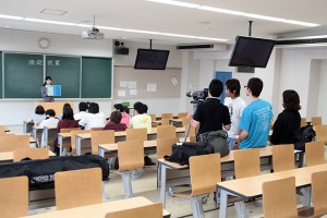 2014年 東海学園大学 デジタルサイネージCM制作授業 メイキング