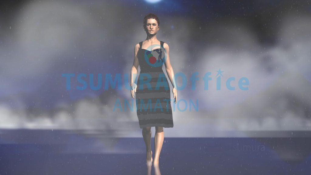 3DCGアニメーションのデモムービーを制作しました。